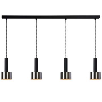 Teun 4 pendelskinne, bredde 118 cm, Sort