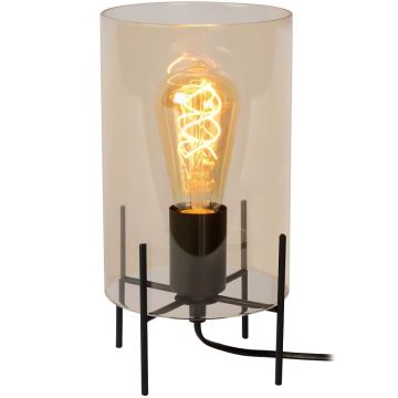 Steffie bordlampe, høyde 27 cm, Rav