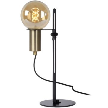 Malcolm bordlampe, høyde 39 cm, Sort