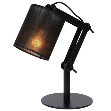 Tampa bordlampe, Sort