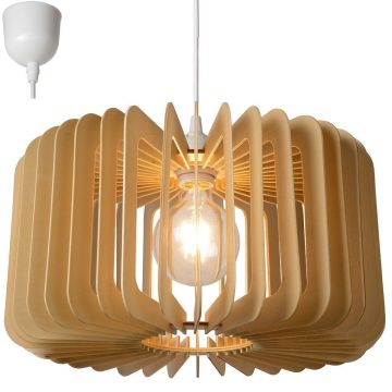 Etta takpendel, diameter 39 cm, Lyst tre