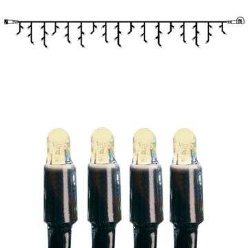 [2] Utvidelse System LED - Lysgardin 300x40 cm, LED (x50), Sort kabel, 2800K