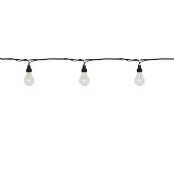 [2] Utvidelse System LED - Partylight varmhvit LED (x10), 500 cm