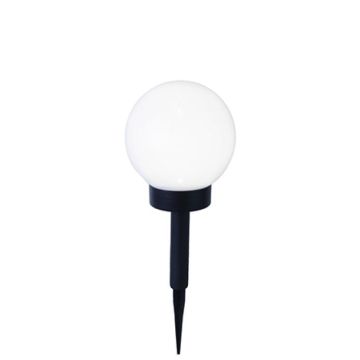 Globe hagespyd med dekorlys, Solcelle, LED, diameter 15 cm
