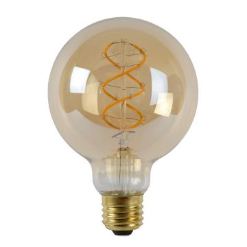 Globe E27 G95 LED 5W 260lm 2200K Rav, dimbar