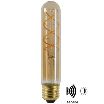 Tube E27 T30 140mm Spiral LED 4W 230lm 2200K Rav, Med lyssensor