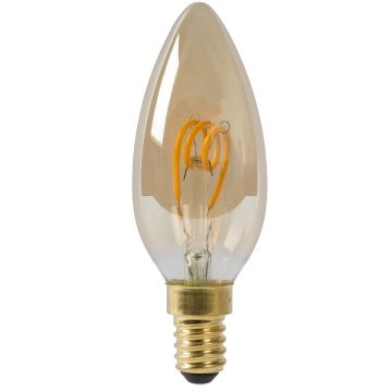 Mignon E14 C35 Spiral LED 3W 115lm 2200K Rav, dimbar
