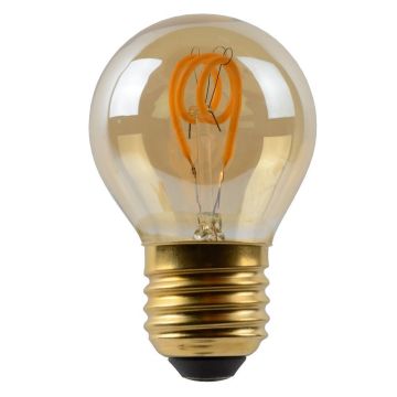 Krone E27 G45 Spiral LED 3W 115lm 2200K Rav, dimbar
