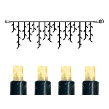 [2] Utvidelse System Decor - Lysgardin 400x40 cm, LED (x140), sort kabel, 2700K