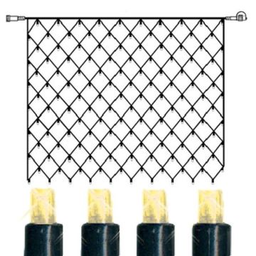 [2] Utvidelse System Decor - Lysnett 200x150 cm, LED (x100), Sort kabel, 2700K