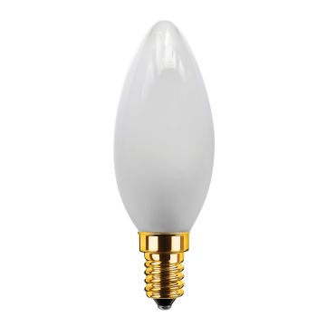 Segula Filament E14 Mignon 3,5W 200lm 2200K Matt opalhvit, dimbar (begrenset antall)