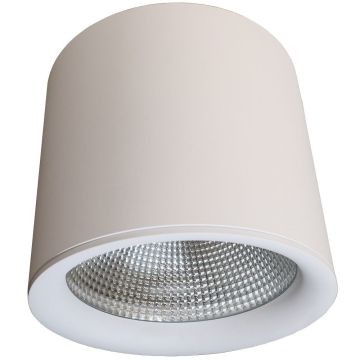 Tube 22 taklampe, diameter 22 cm, 41W LED 3000K 3700lm, Hvit