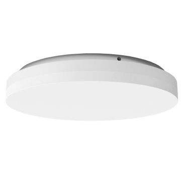 Slice Circle 270 Emergency taklampe med batteri, 29W LED 3000K 2600lm, diameter 27 cm, IP20, Hvit