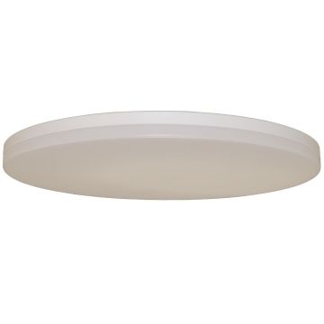 Slice Circle 600 PS taklampe, DALI-dimbar 38/55W LED 3000K 3800/5500lm, diameter 60 cm, IP54, Hvit - LAGERSALG