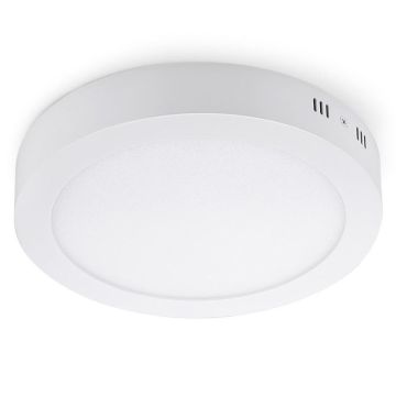 Piatto taklampe, m/bevegelsesensor, 18W LED, diameter 24 cm