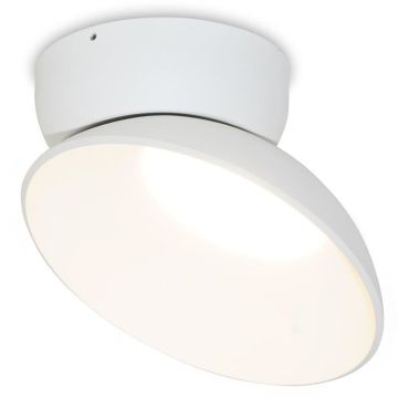 Ales taklampe, diameter 20 cm, dimbar 15W LED 3000K 1150lm, Hvit