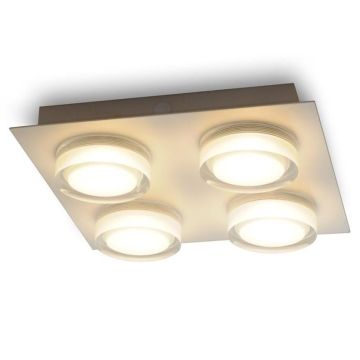 Yago quattro med runde skjermer, dimbar LED 2700K 1486lm