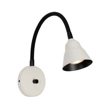 Relief vegglampe, diameter 10 cm