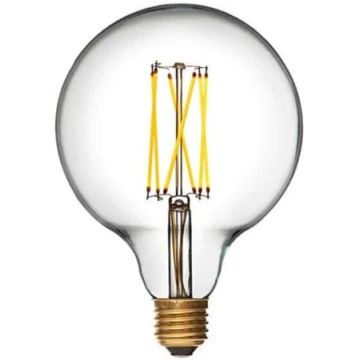 Danlamp Globe E27 G125 LED 2,5W 150lm 2200K Klar, dimbar (begrenset antall)