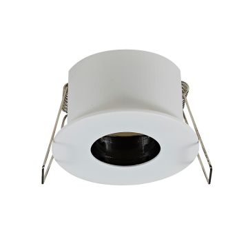 [2] JP 1 innfelt base, med dimbar driver, diameter 6,4 cm, Matt hvit