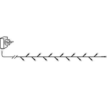 Serie LED (x180) slynge, 12,5 meter, Golden (begrenset antall)