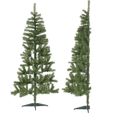 Juletre 180 cm, Halve, passer inntil vegg