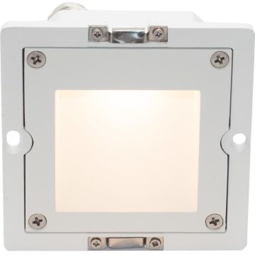 STP 100 base, innfelt vegglampe, 2W LED (u/front)
