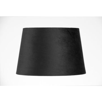 Savoy lampeskjerm 25 cm, Sort