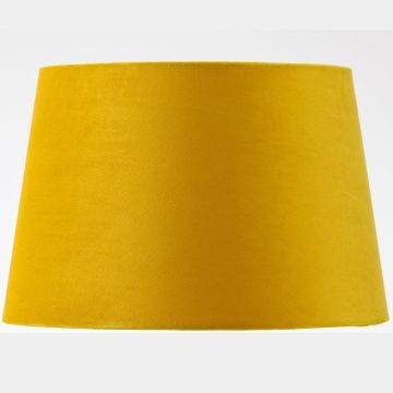 Savoy lampeskjerm 40 cm, Sennepsgul