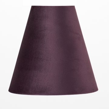 Mali lampeskjerm, E27 festering topp, diameter 19 cm, Lilla