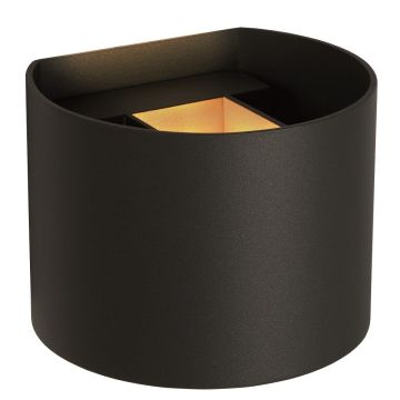 Axi rund vegglampe for bad, IP54, LED 2700K 350lm