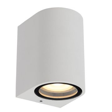 Zaro avrundet vegglampe, lys ned, for GU10