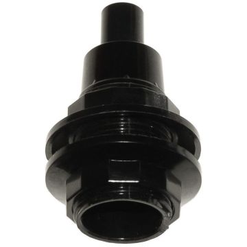Bakelite pæresokkel E14, Sort