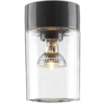 Opus 120/200 taklampe, E27 IP54, Klart glass