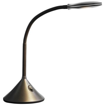 Fix bordlampe 4W LED, høyde 35 cm, Sort