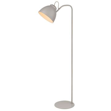 Nivå gulvlampe, høyde 146 cm, Grå / Tre