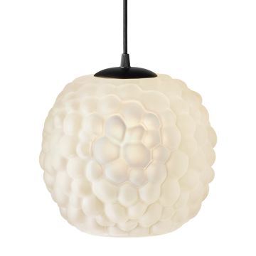Grape takpendel, diameter 25 cm, 250 cm ledning, Matt Opalt glass
