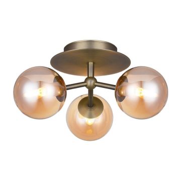 Atom Trio taklampe, diameter 26 cm