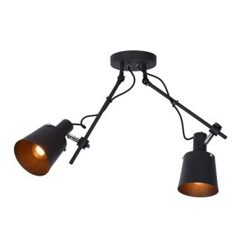 Quinny 2 taklampe, høyde 33 cm, Sort