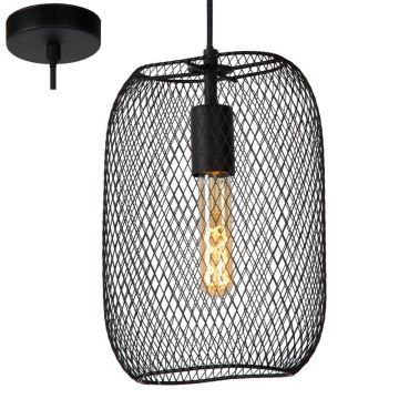 Mesh takpendel, høyde 32 cm, Sort