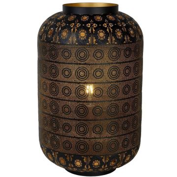 Tahar bordlampe, høyde 61 cm, Sort