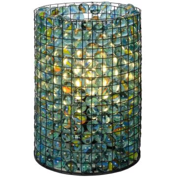 Marbelous bordlampe, høyde 21 cm