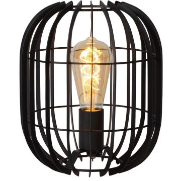Reda bordlampe, høyde 26 cm, Sort