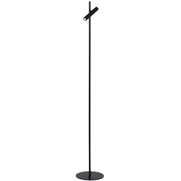 Philon gulvlampe med dimmer, LED 3000K 380lm, Sort