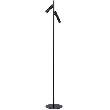 Philon duo gulvlampe med dimmer, LED 3000K 380lm, Sort
