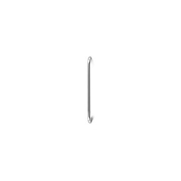 Veggfeste, høyde 50 cm, polert aluminium