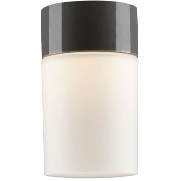 Opus Badstu 100/175 taklampe E27 IP44, Matt opalhvitt glass