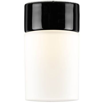 Opus 100/175 taklampe, dimbar 8W LED 800lm 2700K IP44, Matt opalhvitt glass