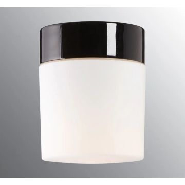 Opus 140/170 taklampe, dimbar 10W LED 1000lm 2700K IP44, Matt opalhvitt glass