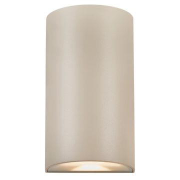 Rold vegglampe LED IP44 350lm 3000K, Rund, høyde 16 cm